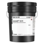 ExoAir 120 asphaltic air and vapor barrier in black container