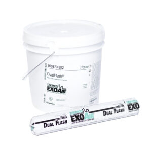 ExoAir DualFlash bucket and sausage pack for flashing applications