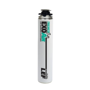 ExoAir LEF polyurethane foam canister for air sealing joints and penetrations