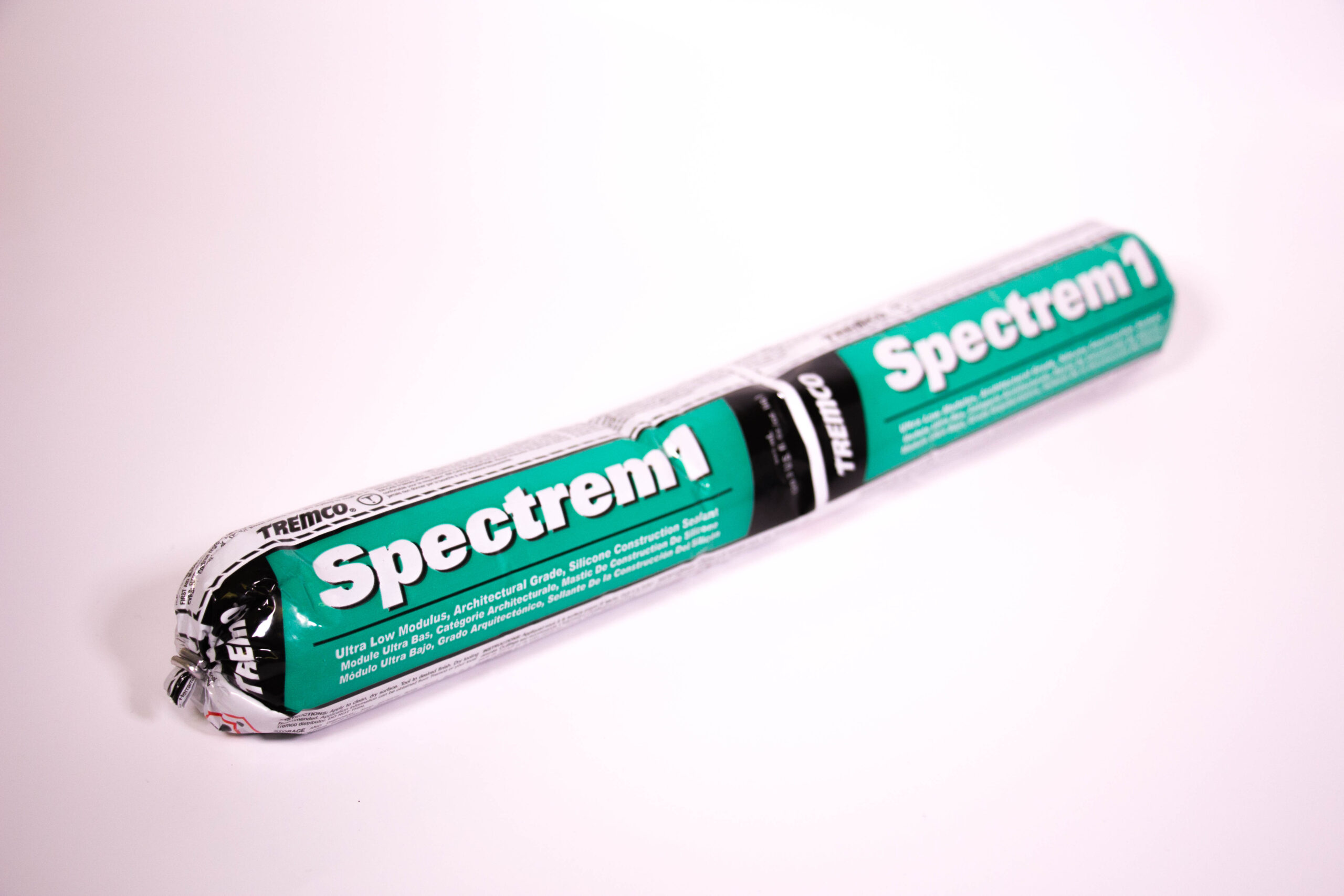 Tremco Spectrem® 1 sealant sausage pack on white background