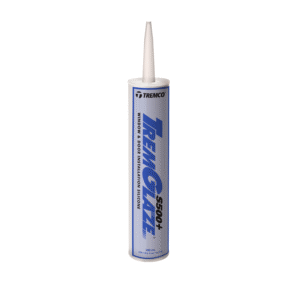 TremGlaze S500+ silicone sealant for window and door installation with mildew and fungus resistance