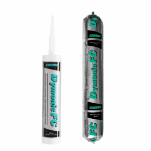 Tremco Dymonic FC in cartridge and sausage foil packaging