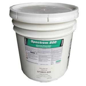 Spectrem 800 sealant bucket with product label visible