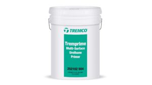 TREMprime Multi-Surface Urethane Primer pail for porous and non-porous substrates