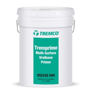 TREMprime Multi-Surface Urethane Primer pail for porous and non-porous substrates