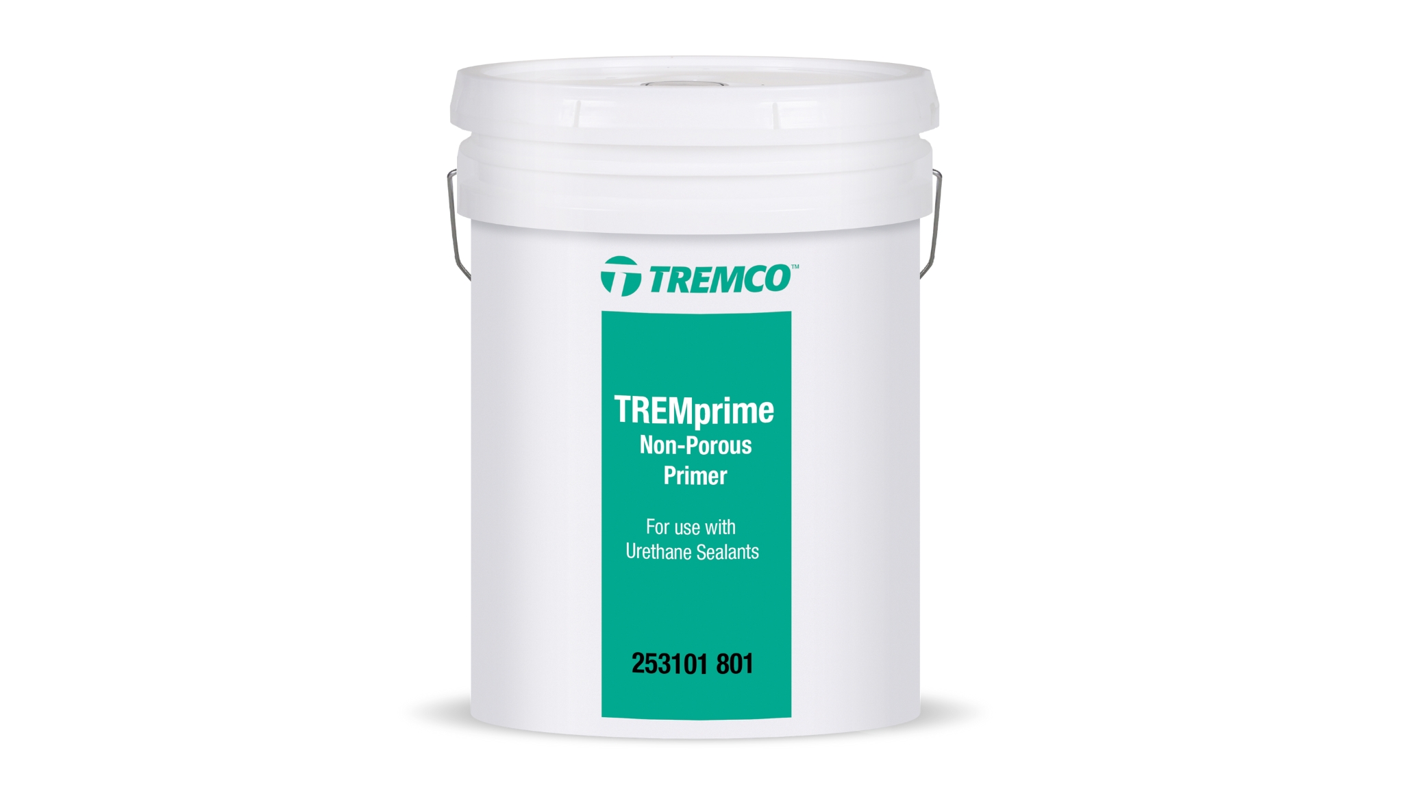TREMprime Non-Porous Primer pail for metal and glass surface preparation