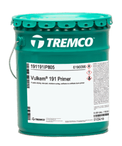 Bucket of Vulkem 191 Primer for waterproofing and sealant surface preparation
