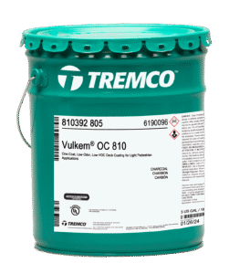 Vulkem OC810 waterproofing top coat pail for concrete decks and balconies