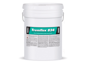 Tremflex 834 acrylic latex sealant for interior acoustical and general-purpose caulking