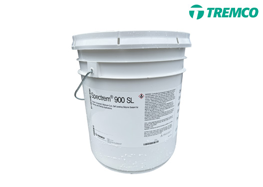Tremco Spectrem 900SL pail with product label visible