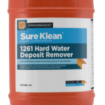 1261 Hard Water Deposit Remover — Concentrated acidic cleaner for dissolving hard-water stains on masonry.
