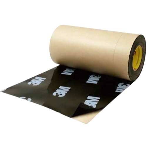 3M 3015TWF flashing tape roll partially unwrapped showing black membrane