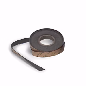 3M Expantrol Flexible Intumescent Strip E‑FIS – black adhesive-backed firestop tape, 1/16” × 1/2” × 50 ft