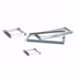 3M Fire Barrier Pass‑Through Brackets Square – metal support brackets for square firestop pass‑through devices