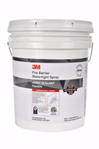 3M Fire Barrier Watertight Spray – sprayable, moisture‑curing, elastomeric fire‑ and water‑stop sealant