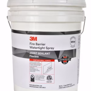 3M Fire Barrier Watertight Spray – sprayable, moisture‑curing, elastomeric fire‑ and water‑stop sealant