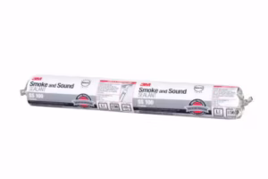 3M™ Smoke and Sound Sealant SS-100 — Elastomeric smoke and sound barrier sealant for non-rated construction joints.