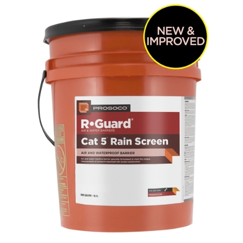 Cat 5 Rain Screen fluid-applied barrier for rain screen assemblies