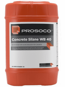 Concrete Silane WB 40 – High-performance 40% active silane emulsion concrete sealer.