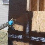 EnviroDri Joint Fabric being applied on board joints