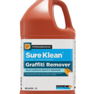 Sure Klean Graffiti Remover — biodegradable solvent cleaner for multi-surface graffiti removal from concrete, masonry, stone, and metals.