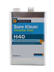 H40 — High-performance masonry repellent and consolidation treatment for vertical surfaces.