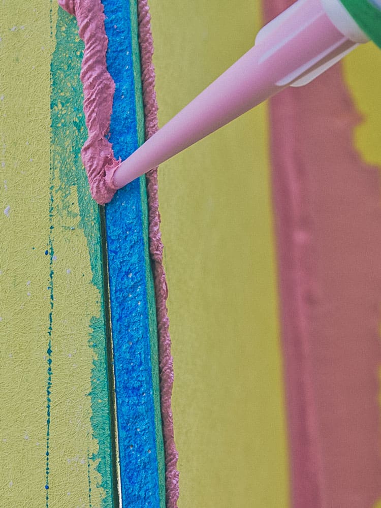 Sealing gypsum board joint with Joint & Seam Filler over PorousPrep
