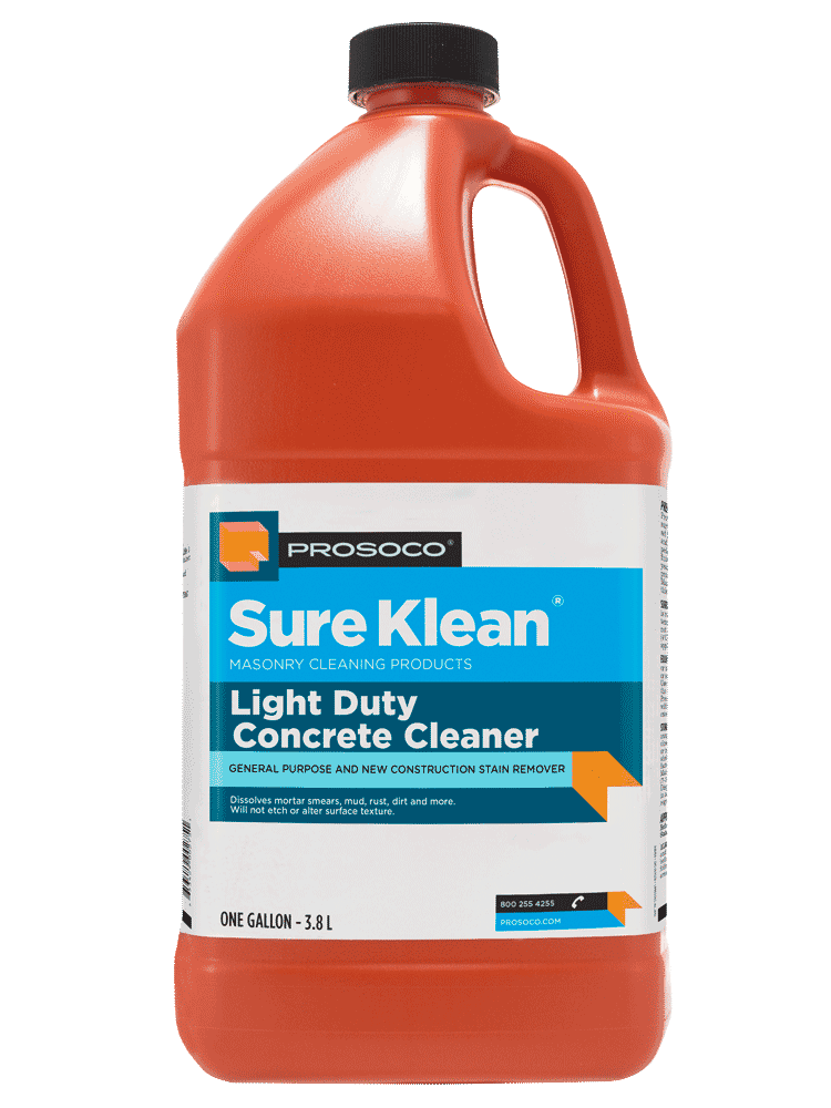 Light Duty Concrete Cleaner — General-purpose acidic cleaner for masonry that removes rust, efflorescence, and dirt.