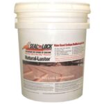 Natural Luster Sealer providing subtle low-sheen finish on paver surface