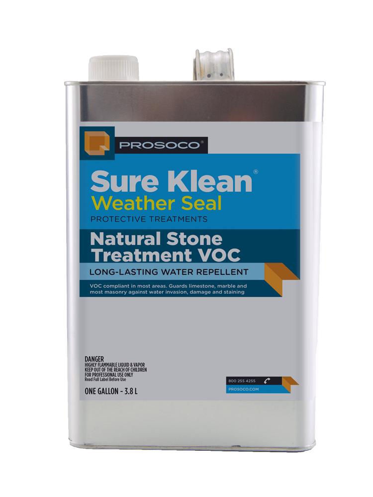 Natural Stone Treatment VOC — Long-lasting water repellent for masonry