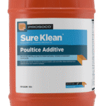 Poultice Additive — Liquid component for drawing metallic salt stains from masonry.