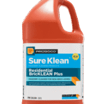 Residential BricKLEAN Plus – Cleaner for new construction brick, tile, and natural stone surfaces.