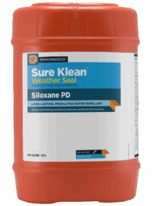 Siloxane PD 5-gallon container front label view