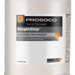 SingleStep — Acrylic-silane cure & seal system for new and existing concrete surfaces.