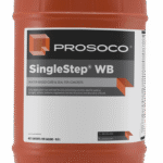 SingleStep WB — Water-based acrylic-silane cure and seal treatment for new concrete surfaces.