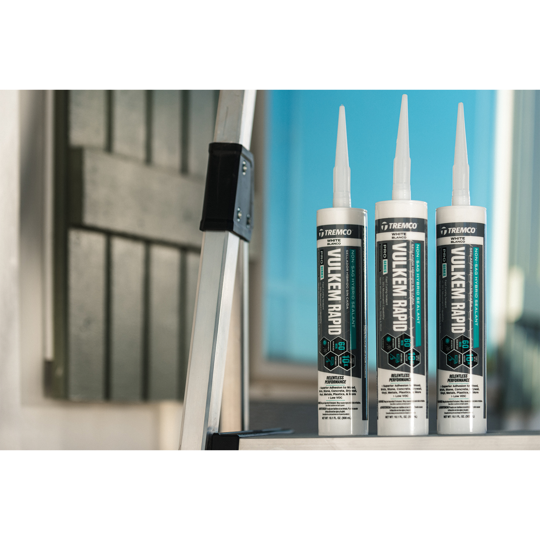 Vulkem Rapid adhesive sealant tubes for fast-track construction applications
