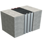 Willseal FR-V fire-rated expansion joint seal installed in concrete