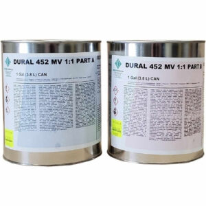 DURAL 452 MV epoxy adhesive product packaging