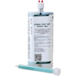 DURAL FAST SET GEL epoxy adhesive packaging and benefits overview