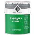 Duraltex 1705 epoxy clear floor coating in 3-gallon container