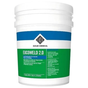 EUCOWELD 2.0 latex bonding agent product page showing technical benefits