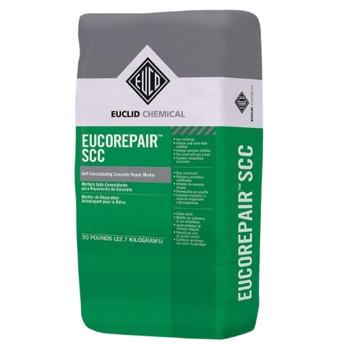 EucoRepair SCC self-consolidating polymer-modified concrete repair mortar