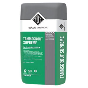 Tammsgrout Supreme product webpage from Euclid Chemical