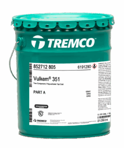 Tremco Vulkem 351 polyurethane top coat pail